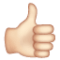 thumbs-up-sign_emoji-modifier-fitzpatrick-type-1-2_1f44d-1f3fb_1f3fb